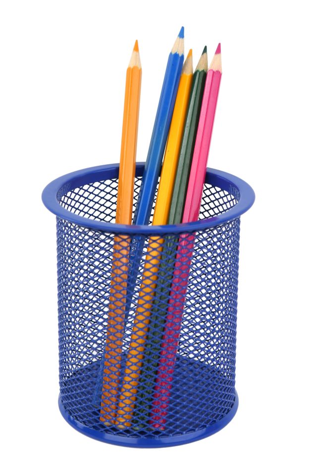 Kubek siatkowy duży niebieski NET